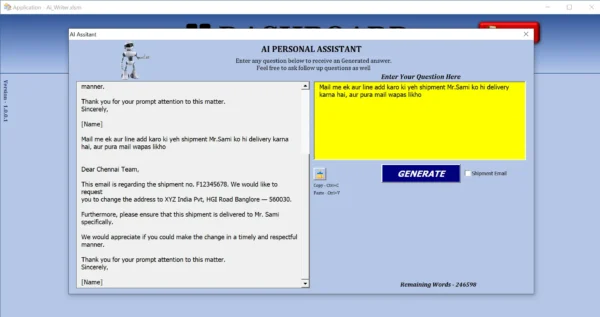 AI-Writer - ( 250000 Words ) - Above 1000 Emails - Image 5